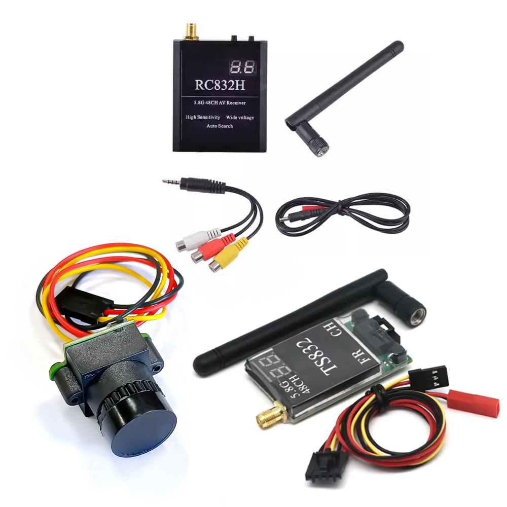 TS832 Receiver +RC832 +1000TVL - đánh giá và giá Drone Racing Camera
